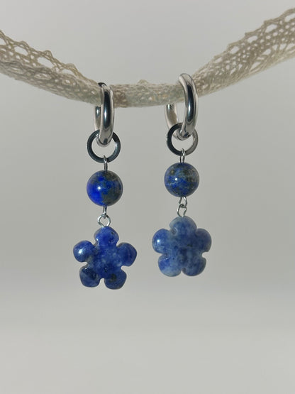 Fleur Bleue Pendants
