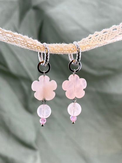 Fleur Rose Pendants