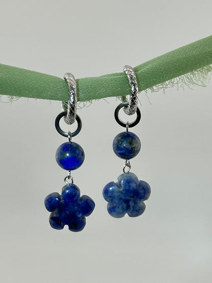 Fleur Bleue Pendants