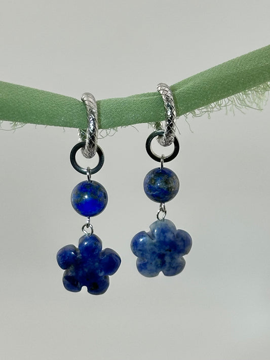 Fleur Bleue Pendants