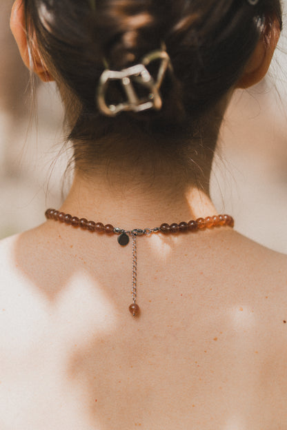Strawberry Quartz Choker